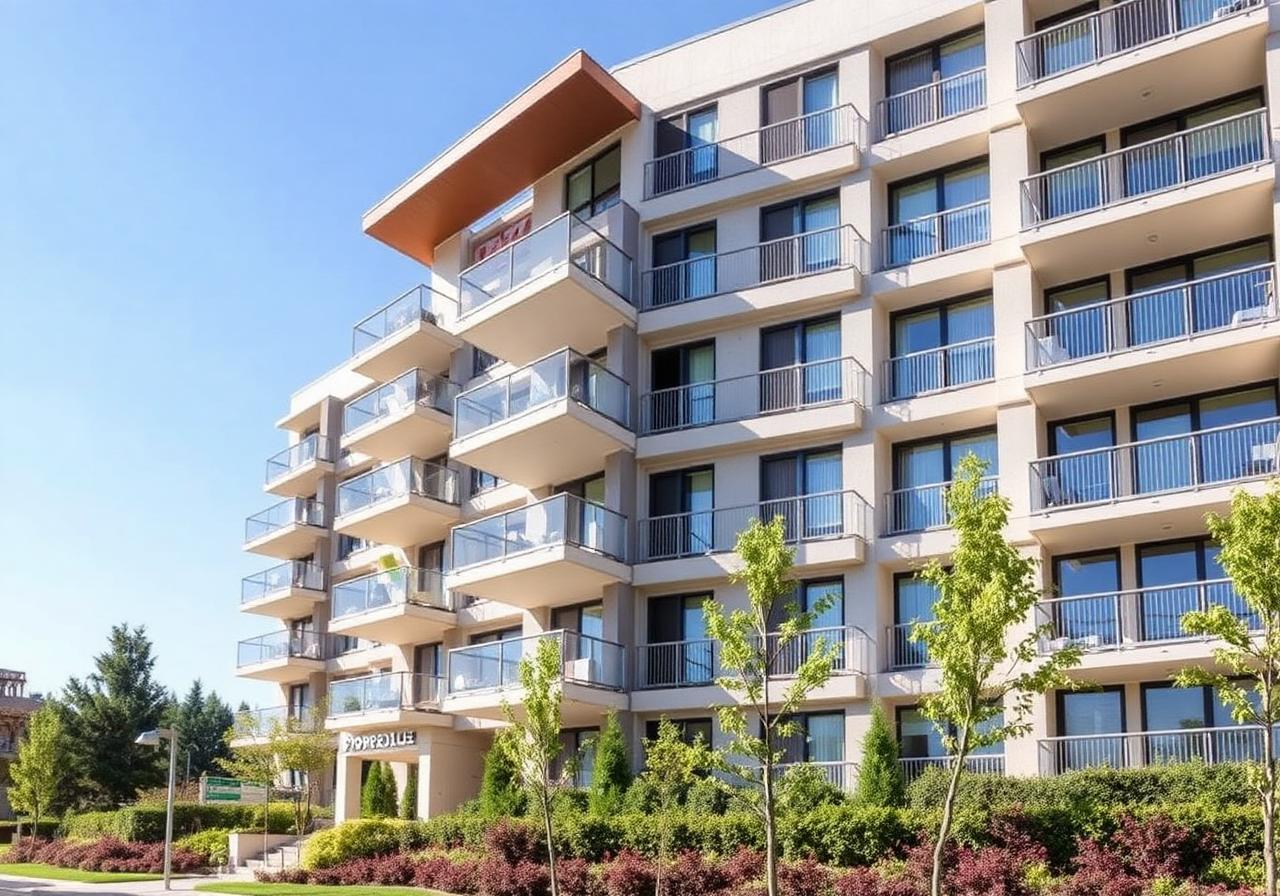 Beheerd appartementsgebouw